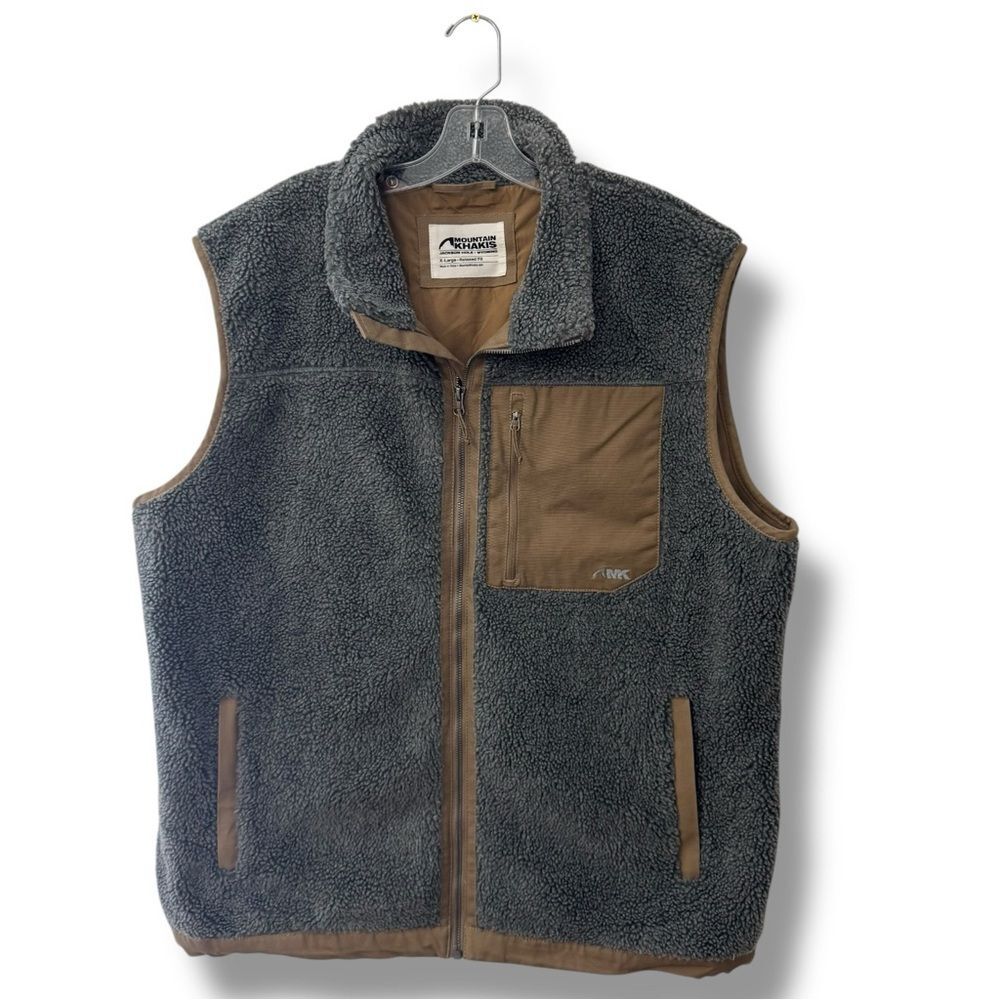 Mountain Khakis Fourteener Fleece Vest XLarge Gunmetal Outdoor Gorpcore Layer